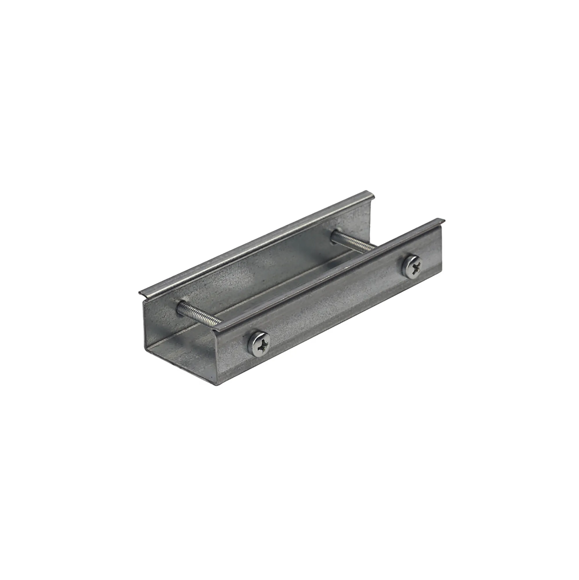 100mm Pendant Clip For Steel Wire/Pendant Rod For 3 Circuit Surface Mounted Track With Data Bus 98-699-0  Eutrac Adapters & Components-Galvanized